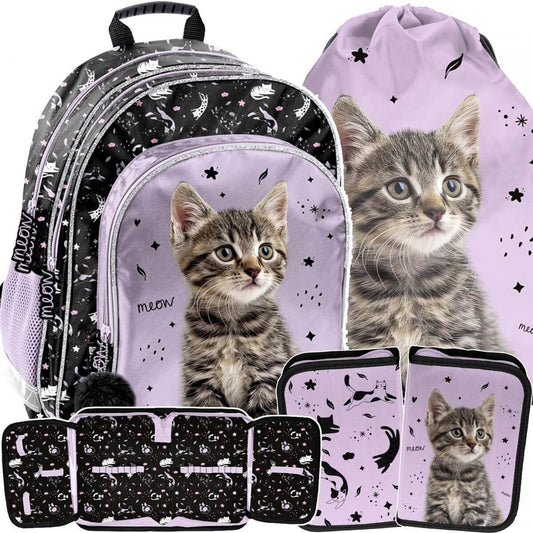 Mokyklinė Kuprinė Pradinių Klasių Mokinukams Su Kate 3 in 1 Rinkinys Kuprinė Rinkinys