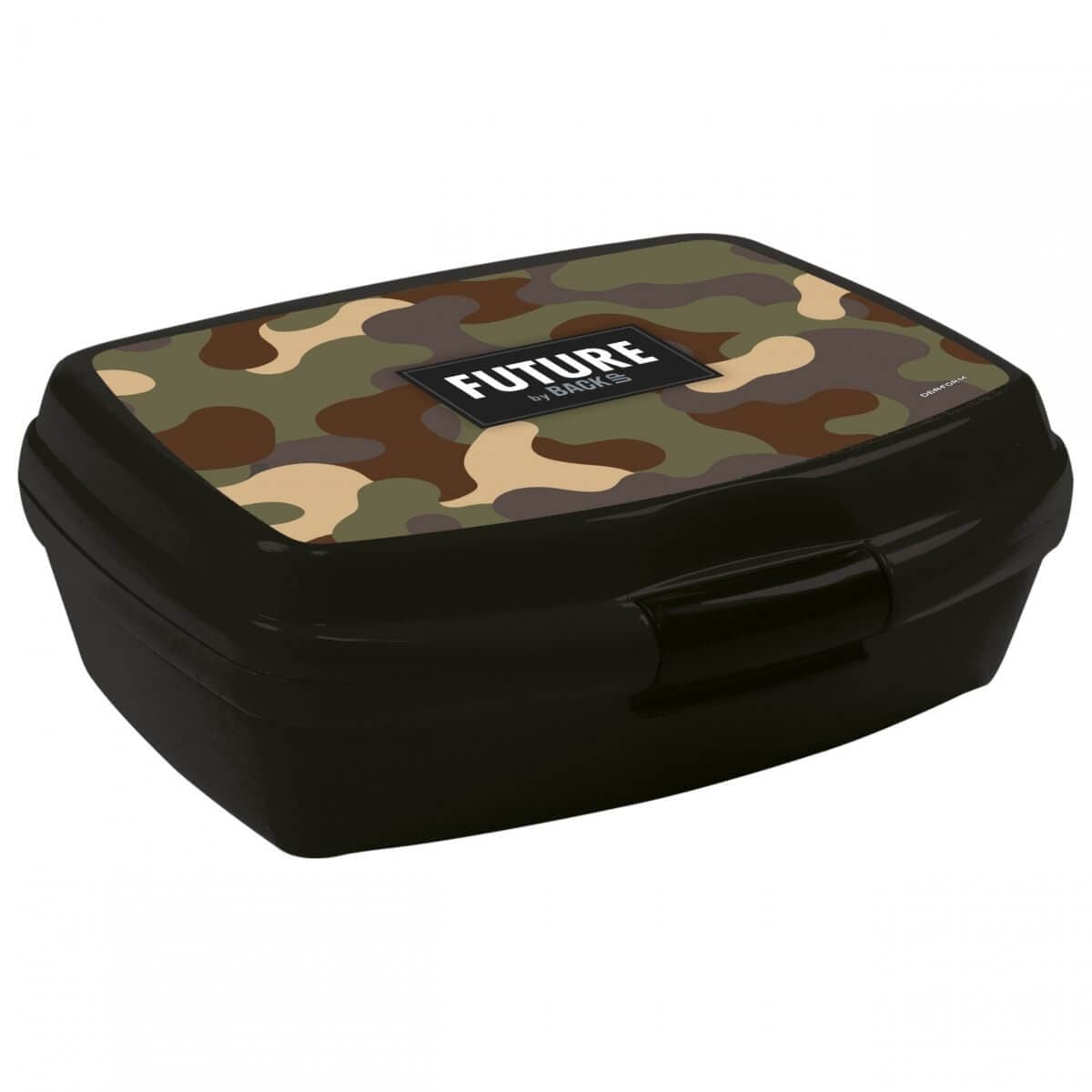 Mokyklinis Rinkinys 5in1 Kamufliažinė Karinė Kuprinė 42 cm BackUP Kuprinės