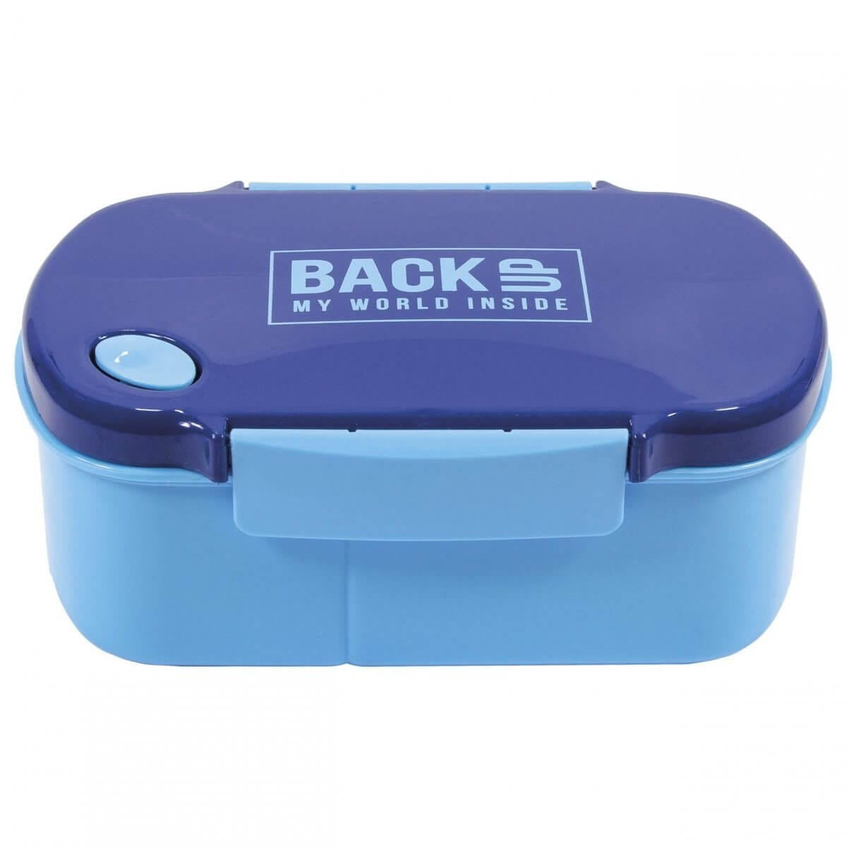 Mokyklinis Rinkinys 5in1 Kuprinė Mėlyna 42 cm BackUP Kuprinės