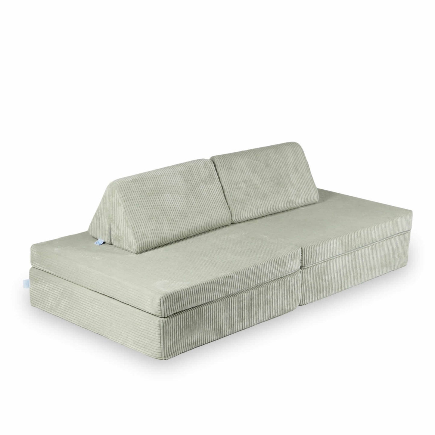 Montessori Minkšta Žaidimų Aikštelė Modulinė Sofa Pilka Spalva Velvetas Minkštos Žaidimų Aikštelės
