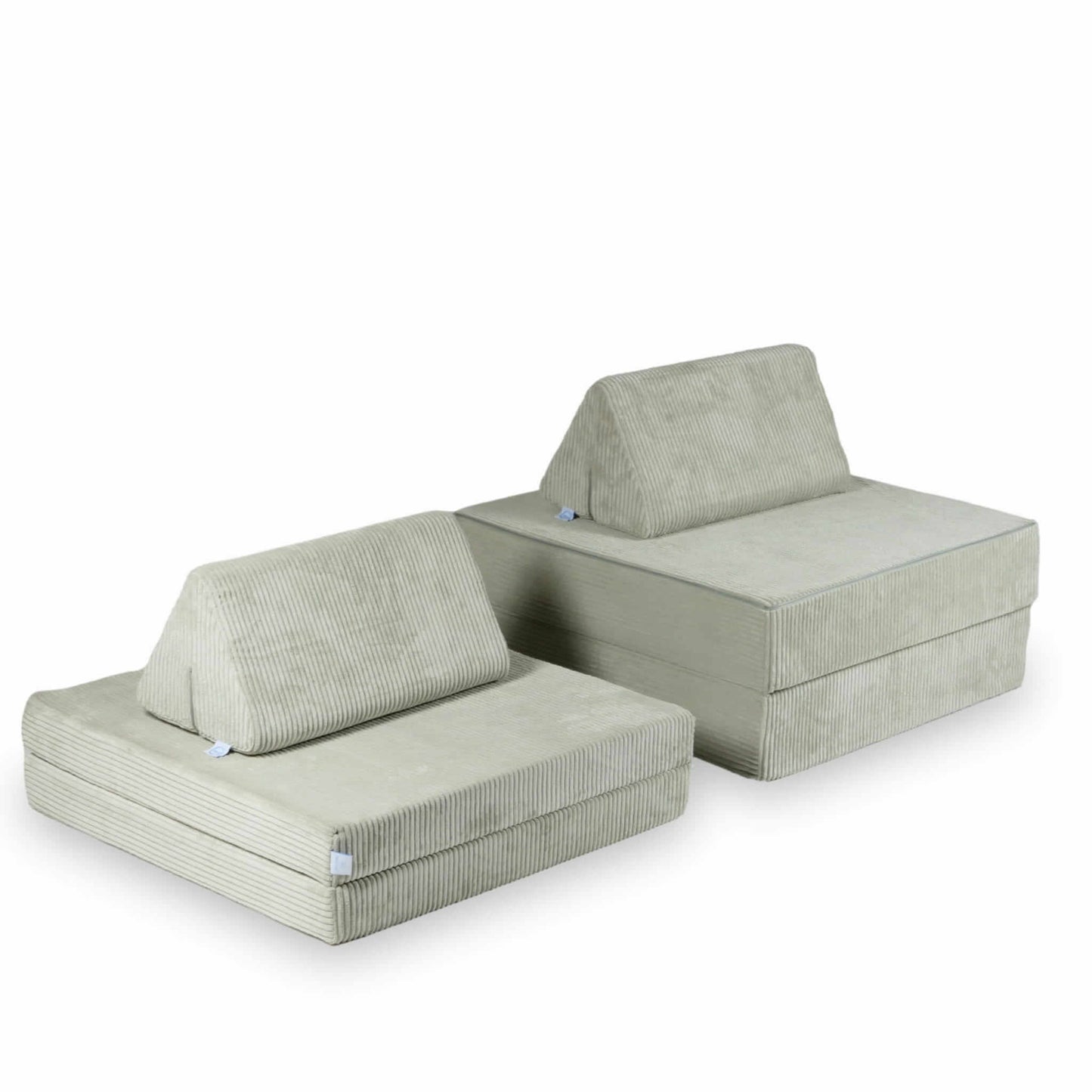 Montessori Minkšta Žaidimų Aikštelė Modulinė Sofa Pilka Spalva Velvetas Minkštos Žaidimų Aikštelės