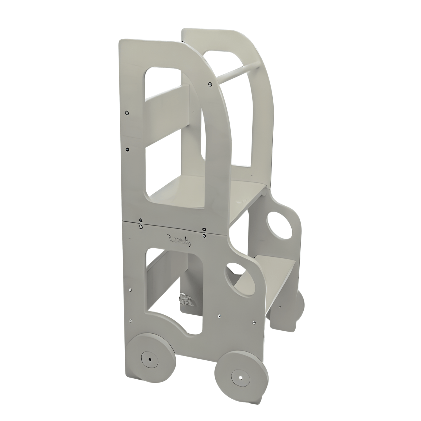 Montessori Virtuvės Pagalbininkas – Bokštelis 2in1 Su Stalu Ir Kėde Montessori bokštelis
