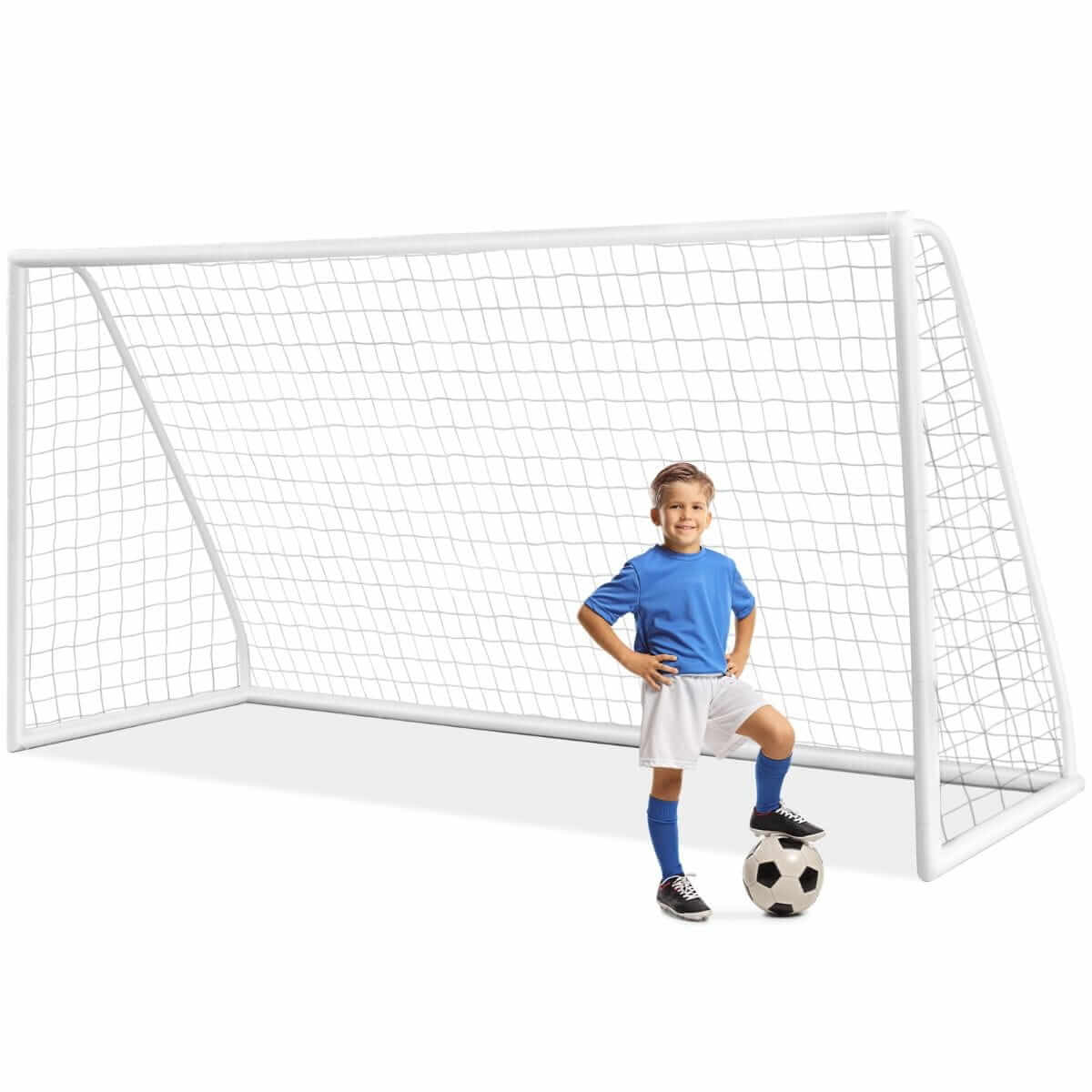 Nešiojami Ir Sulankstomi Futbolo Vartai 365 x 120 x 182 cm 1386 Sporto Žaislai
