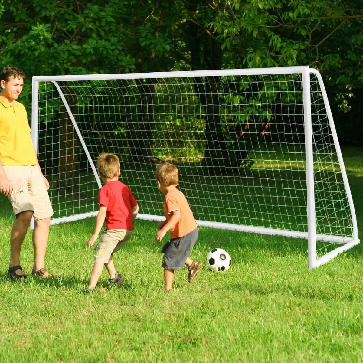 Nešiojami Ir Sulankstomi Futbolo Vartai 365 x 120 x 182 cm 1386 Sporto Žaislai