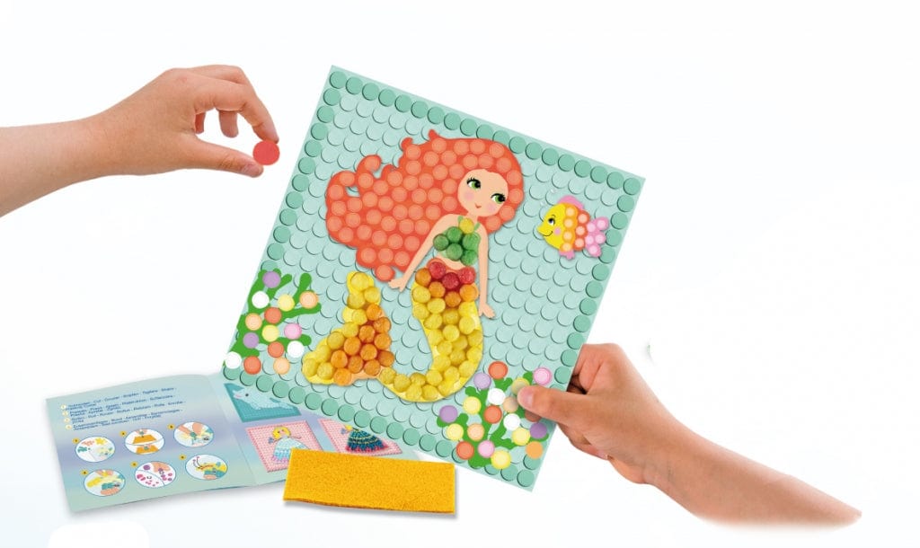 PlayMais žaidimas mozaika 2300, Undinėlė