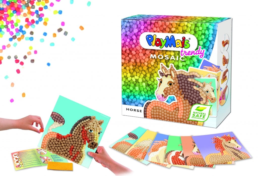 PlayMais žaidimas mozaika 3000, Žirgai