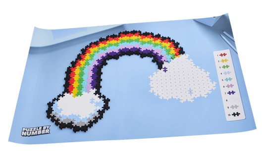 Plus Plus dėlionė pagal skaičius VAIVORYKŠTĖ, 500 det.