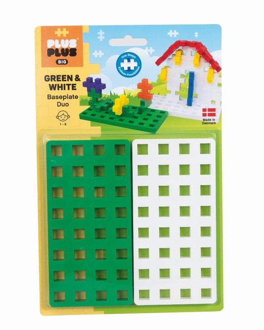 Plus Plus konstruktoriaus DIDELIŲ detalių pagrindas, 2 vnt.