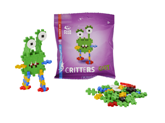 Plus Plus konstruktorius, Monstriukas, violetinis