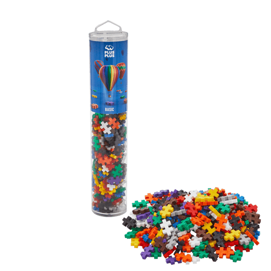 Plus Plus konstruktorius, pagrindinių spalvų, 240 vnt