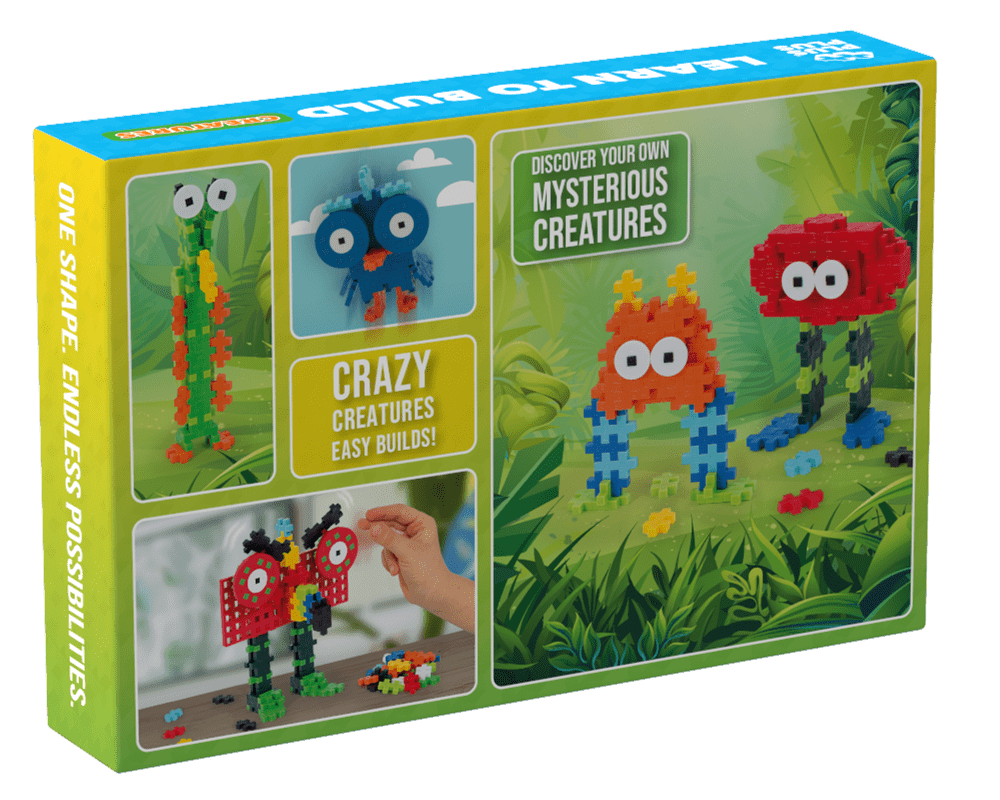 Plus Plus konstruktorius, Pradžiamokslis MONSTRIUKAI