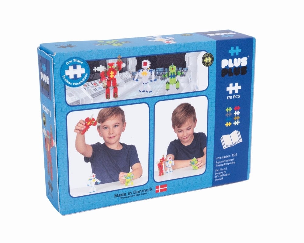 Plus Plus konstruktorius, Robotai, Mini neoninės 170