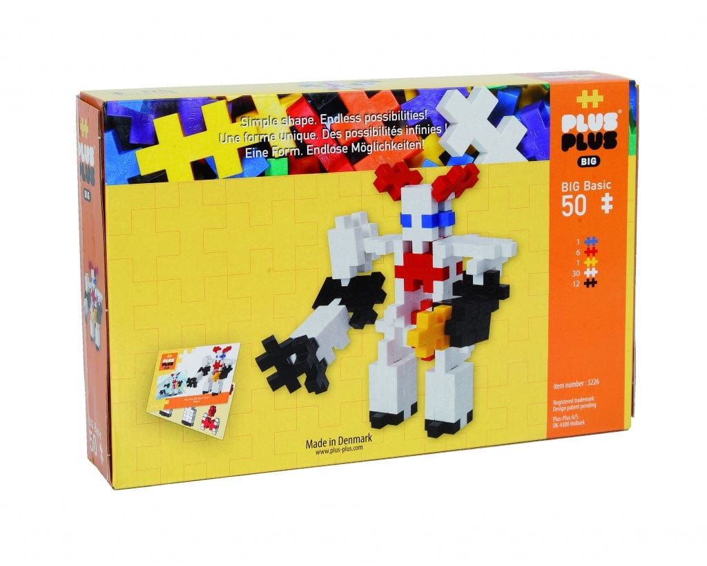 Plus Plus konstruktorius, Robotas, DIDELĖS, 50