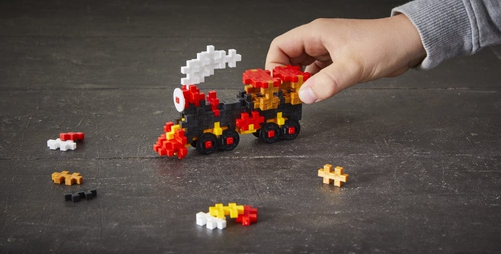 Plus Plus konstruktorius, Traukinys, 100 det.