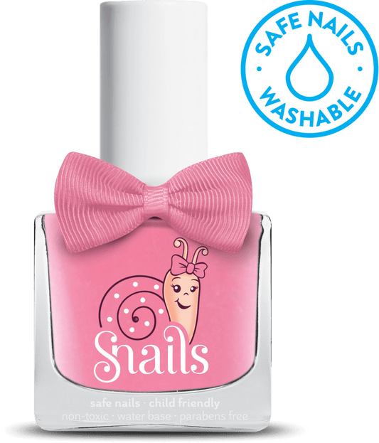 Rožinis smūgis - NUPLAUNAMAS nagų lakas