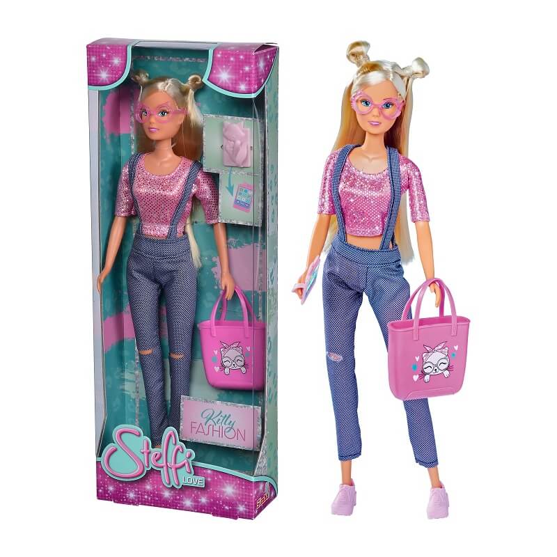 SIMBA Lalka Steffi Kocia Moda kitty Fashion Žaislai Vaikams Ir Kūdikiams