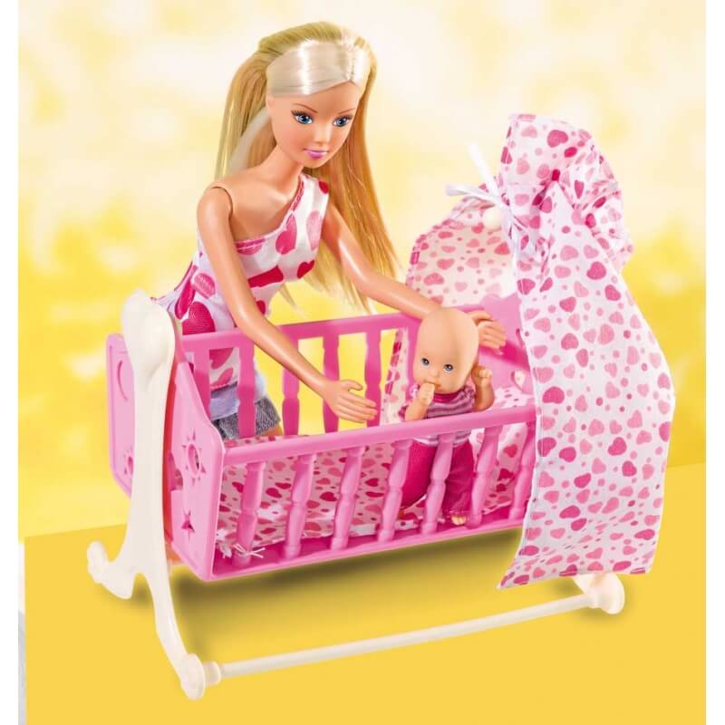 Simba Steffi Love Mumija Ir Kūdikis Lėlė Lėlės Lėlių Rūbai Ir Priedai