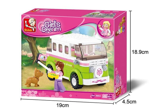 Sluban konstruktorius, Turistų autobusiukas, 158 det.