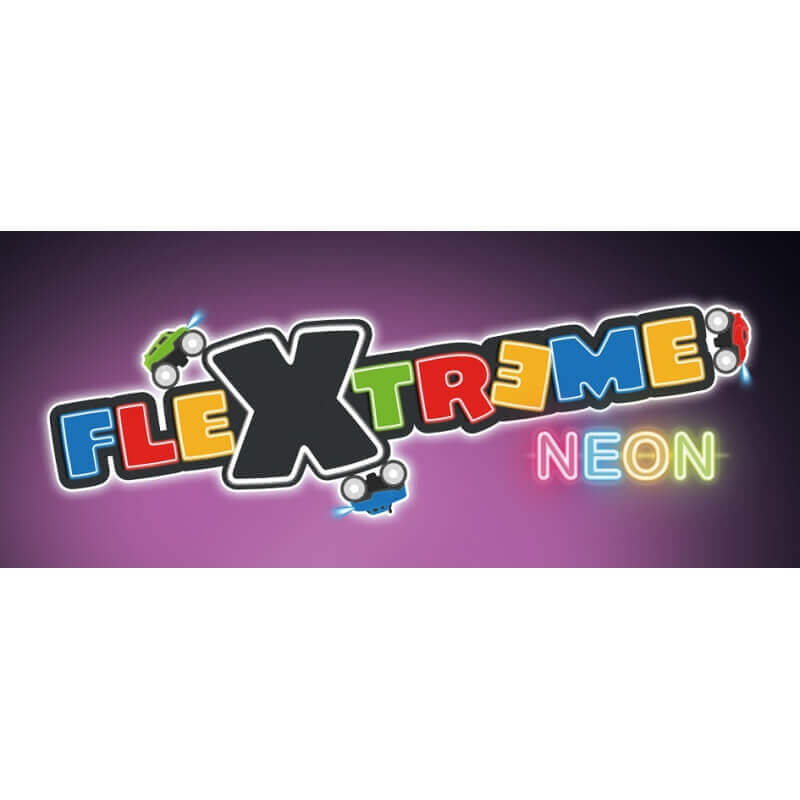 SMOBY Flextreme Neon Tor Samochodowy z Autem Zestaw Startowy Transporto Priemonės