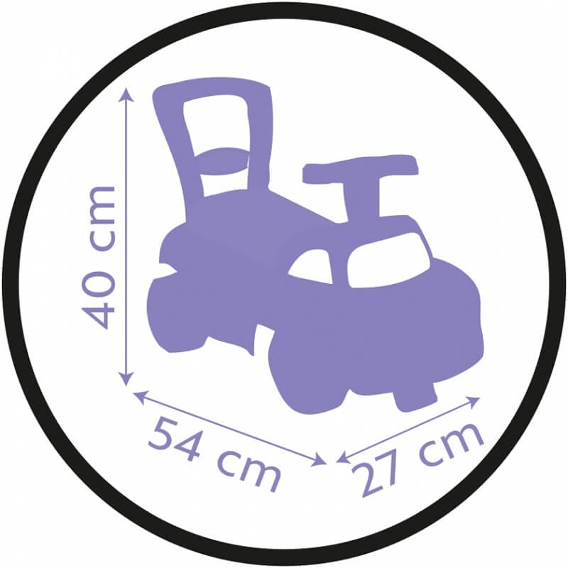 SMOBY Jeździk Minnie Pchacz Różowy Transporto Priemonės