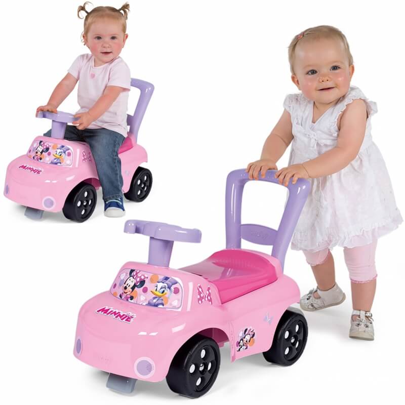 SMOBY Jeździk Minnie Pchacz Różowy Transporto Priemonės