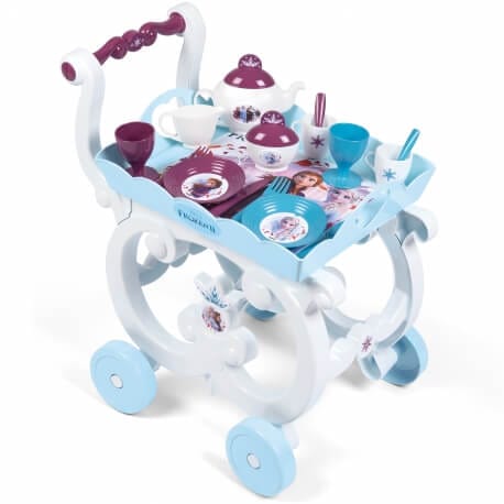 Smoby Kraina Lodu II Wózek z Zastawą i tacą Žaislai Vaikams Ir Kūdikiams