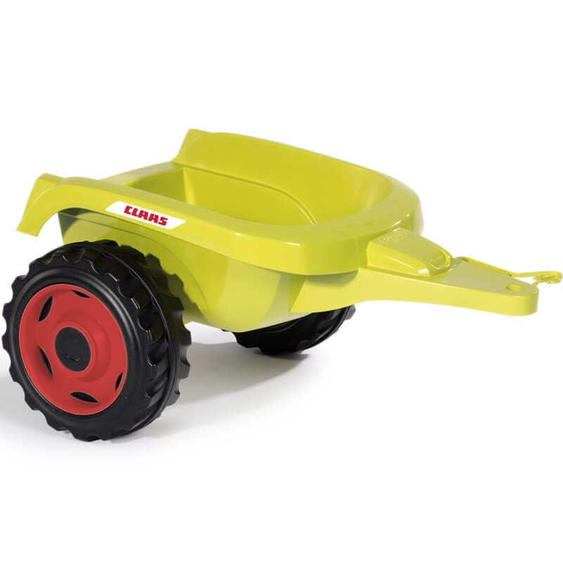 Smoby Traktor Na Pedały Claas z Przyczepką Transporto Priemonės Vaikams