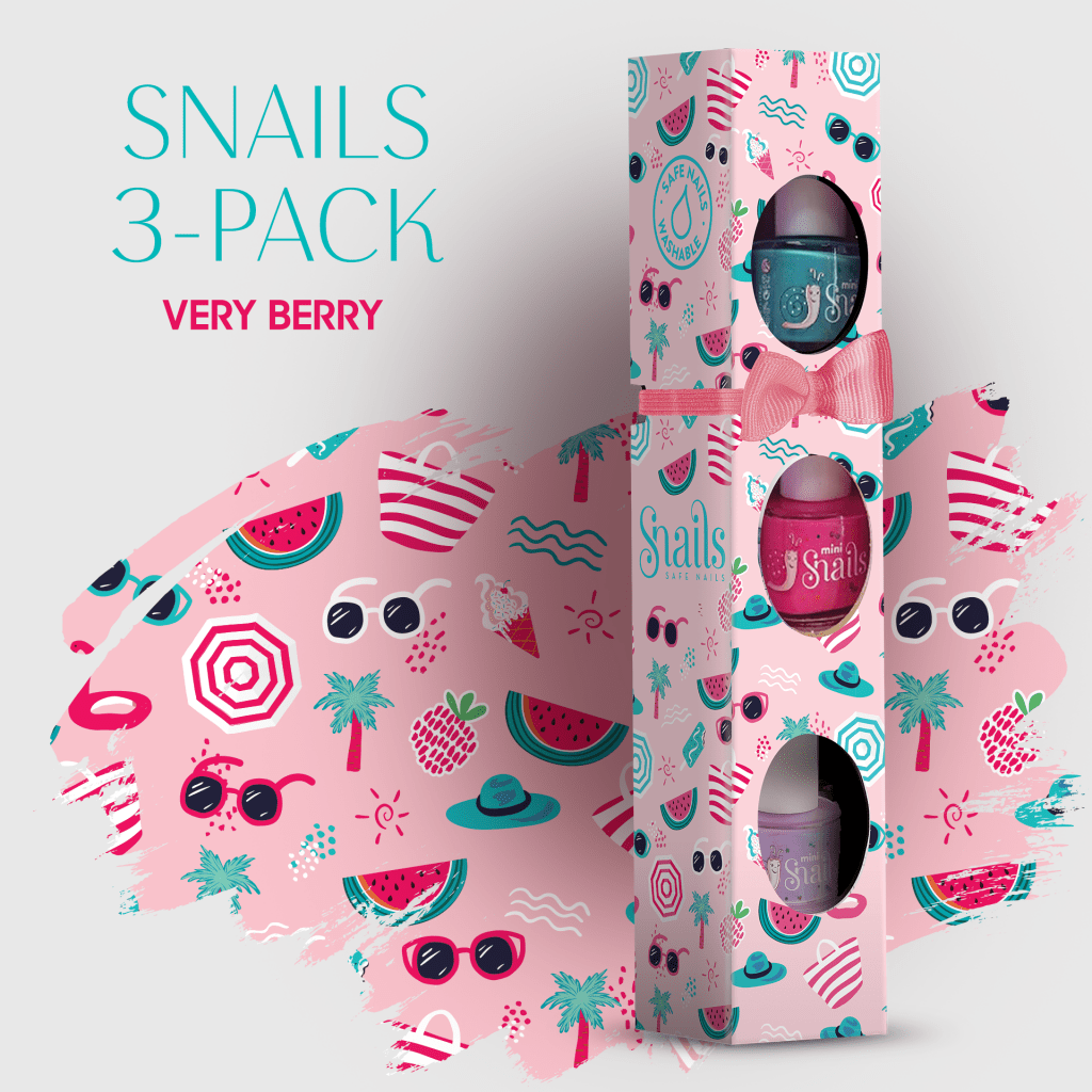 Snails Mini rinkinys (3 vnt) - VASARA Nagų Lakai