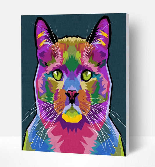 Splat Planet tapyba pagal skaičius, KATĖ 30x40 cm