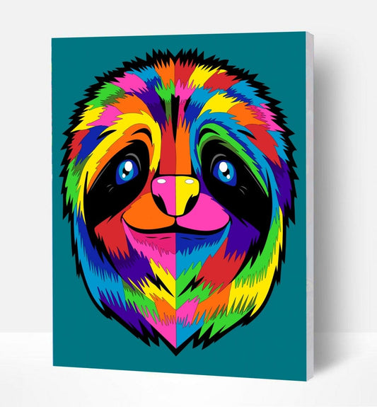 Splat Planet tapyba pagal skaičius, TINGINYS 30x40 cm