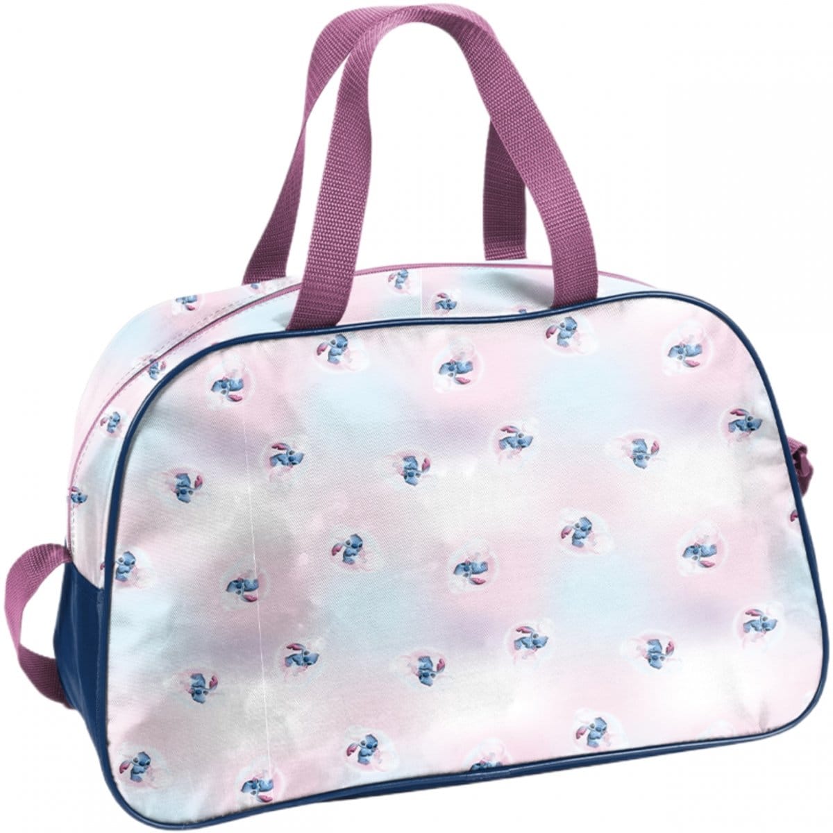 Stitch keturių skyrių mokyklinė kuprinė, 6 dalių komplektas su priemonėmis Mokyklinės kuprinės