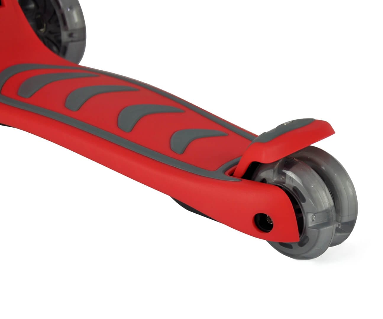 Sulankstomas Vaikiškas Triratis Paspirtukas Su LED Raudonas Iki 50 Kg Paspirtukai