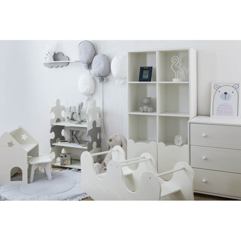 Supamasis Stalas 3in1 Montessori Lopšys Staliukai Kėdutės