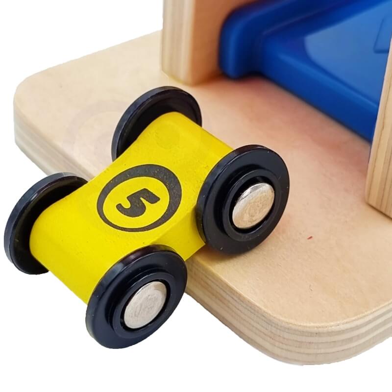 TOOKY TOY Kolorowa Zjeżdżalnia Tor Dla Samochodów Žaislai Vaikams Ir Kūdikiams