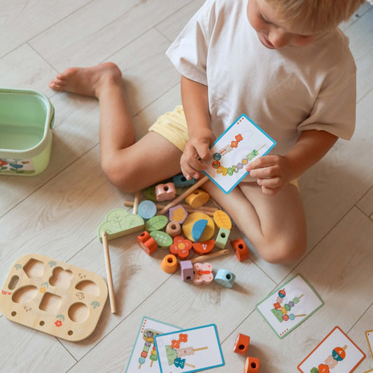 Tooky Toy Montessori dėžutė „Stebuklingas sodas“ 5 viename – prekės nuotrauka 2