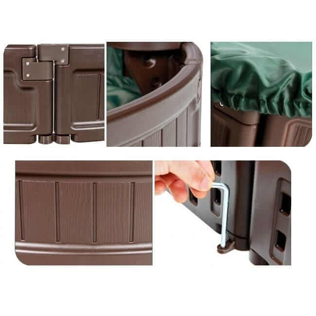 Tvirta Smėlio Dėžė Su Uždangalu 120 x 21 cm 1416 Smėlio Dėžės