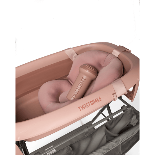 Twistshake Luxury Bath Kit, Vonelė Kūdikiui Su Stovu Ir Priedais Vonelės