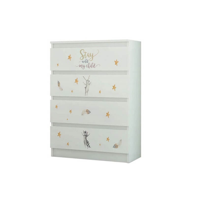 Vaikiška Komoda R4 "Sweet Dreams" Dressers