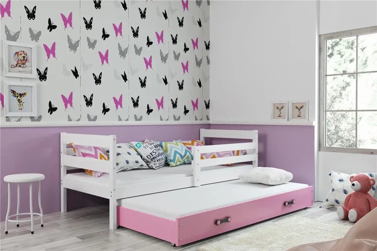 Vaikiška Lova "Eryk" Be/Su Stalčiumi/Papildoma Miego Vieta 190/200 cm Cribs & Toddler Beds