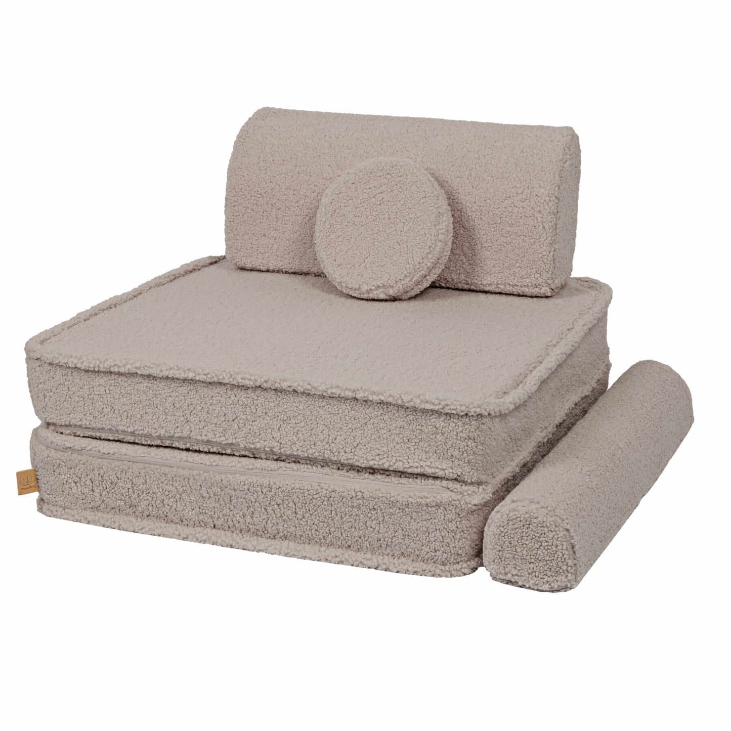 Vaikiška Minkšta Modulinė Sofa-Lova Teddy Bear, 4 Spalvos Modulinės sofos