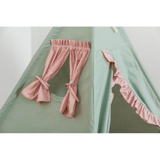 Vaikiška Vigvamo Palapinė Tipi-Wigwam, Dengta Milteliniu Būdu, Šalavijas Palapinės Vaikams