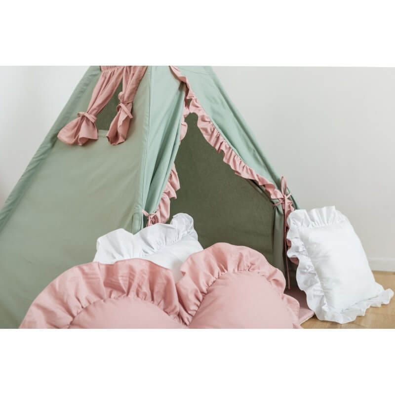 Vaikiška Vigvamo Palapinė Tipi-Wigwam, Dengta Milteliniu Būdu, Šalavijas Palapinės Vaikams