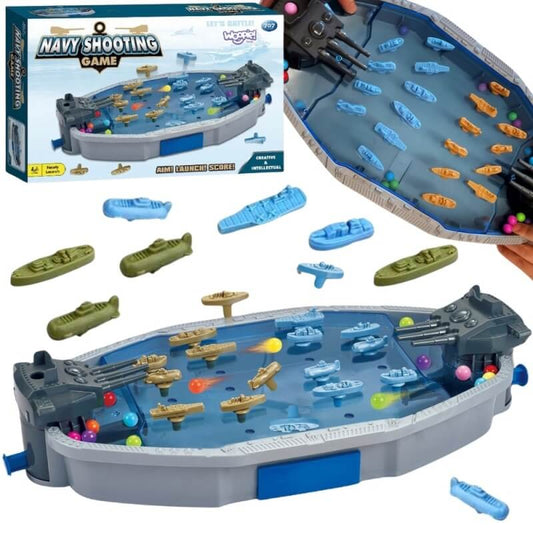 Vaikiškas Arkadinis Žaidimas Jūrų Mūšis Su Patrankomis Ir Taikiniais Arkadiniai Žaidimai