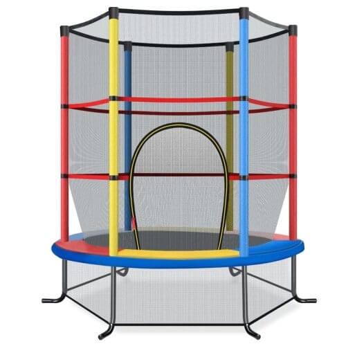 Vaikiškas Batutas Su Apsaugomis Ir Atvartu 165 x 165 x 161 cm, 1275 Batutai