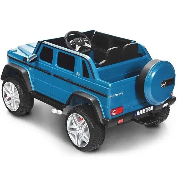 Vaikiškas Elektrinis Automobilis Mercedes-Benz Maybach G650-S Mėlynas Elektriniai Automobiliai