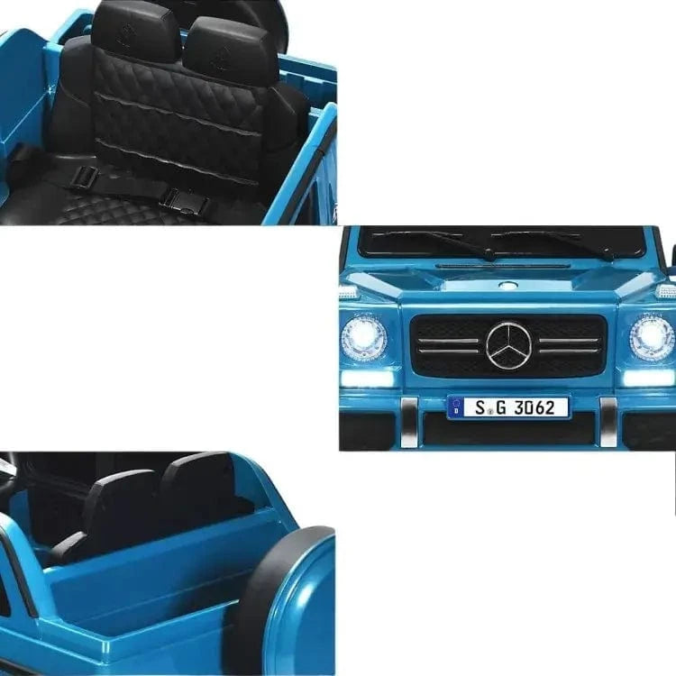 Vaikiškas Elektrinis Automobilis Mercedes-Benz Maybach G650-S Mėlynas Elektriniai Automobiliai