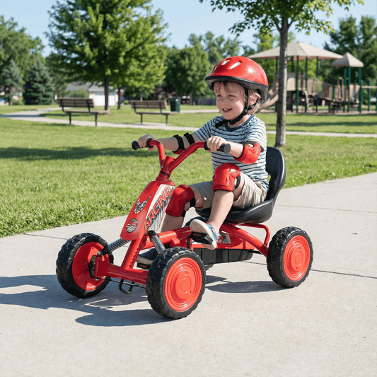 Vaikiškas Pedalinis Kartingas su Reguliuojama Sėdyne 3–8 m 84×57×55 cm Minami Kartingai