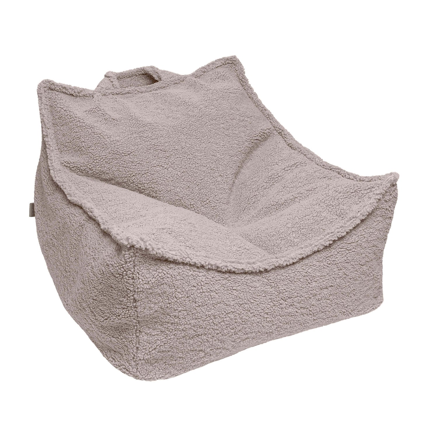 Vaikiškas Sėdmaišis Bearly Bag 70 × 60 × 50 cm, 4 spalvos Vaikiški Foteliukai ir Pufai Šviesiai pilka