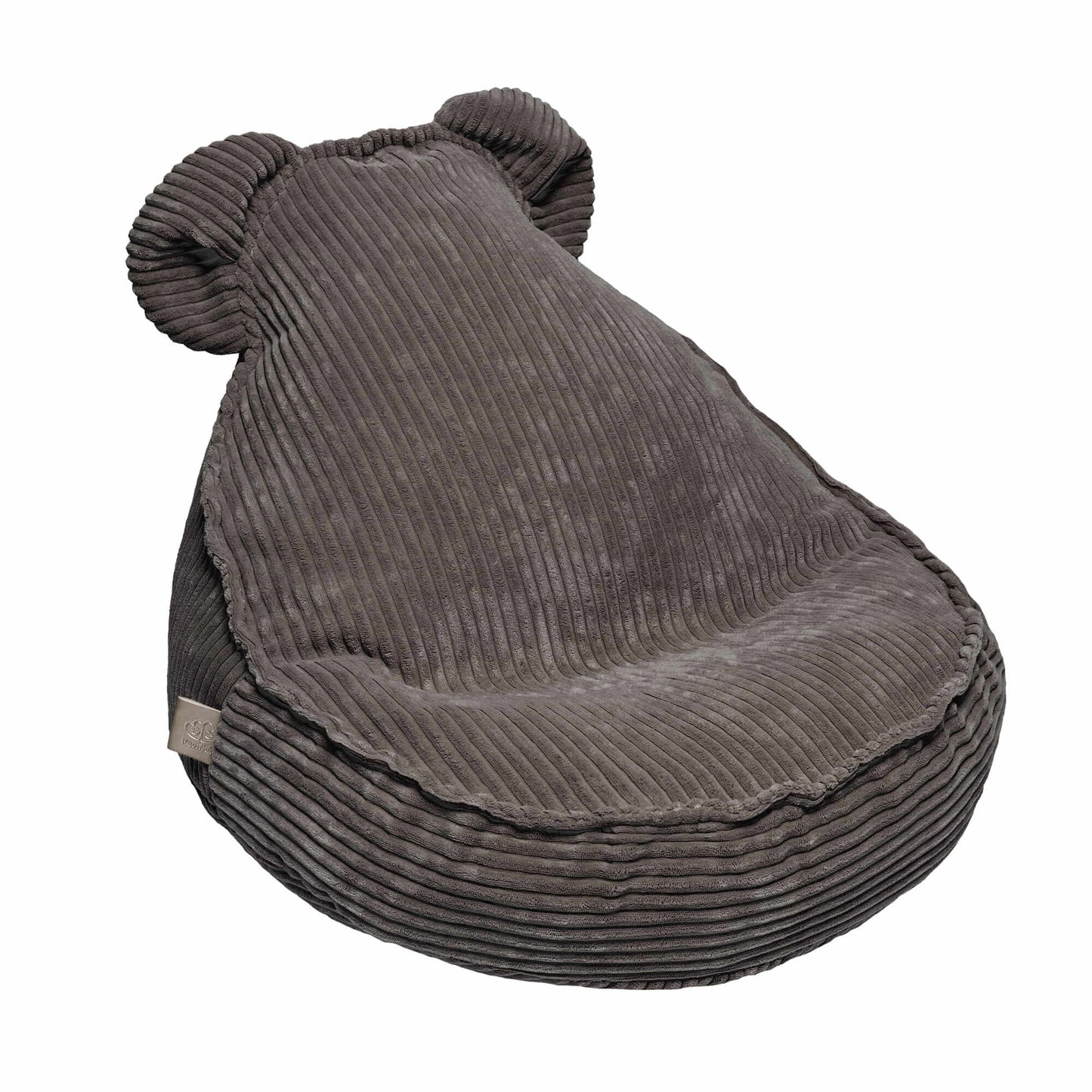 Vaikiškas Sėdmaišis Meškiukas Teddy Velvetas 67 × 58 × 50 cm, 4 spalvos Vaikiški Foteliukai ir Pufai Ruda