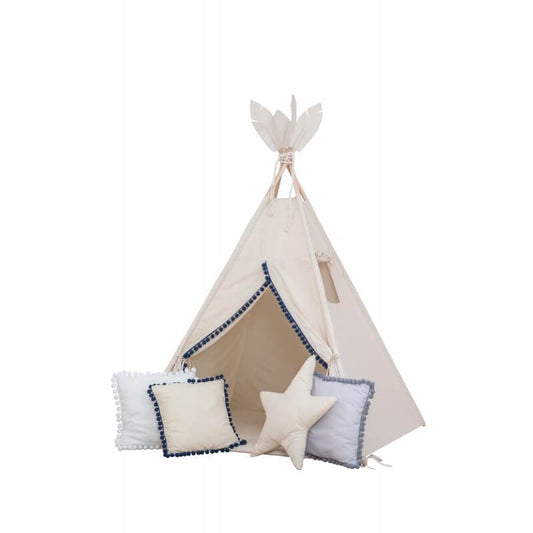 Vaikiškas Tipi-Wam Beige Palapinės Vaikams